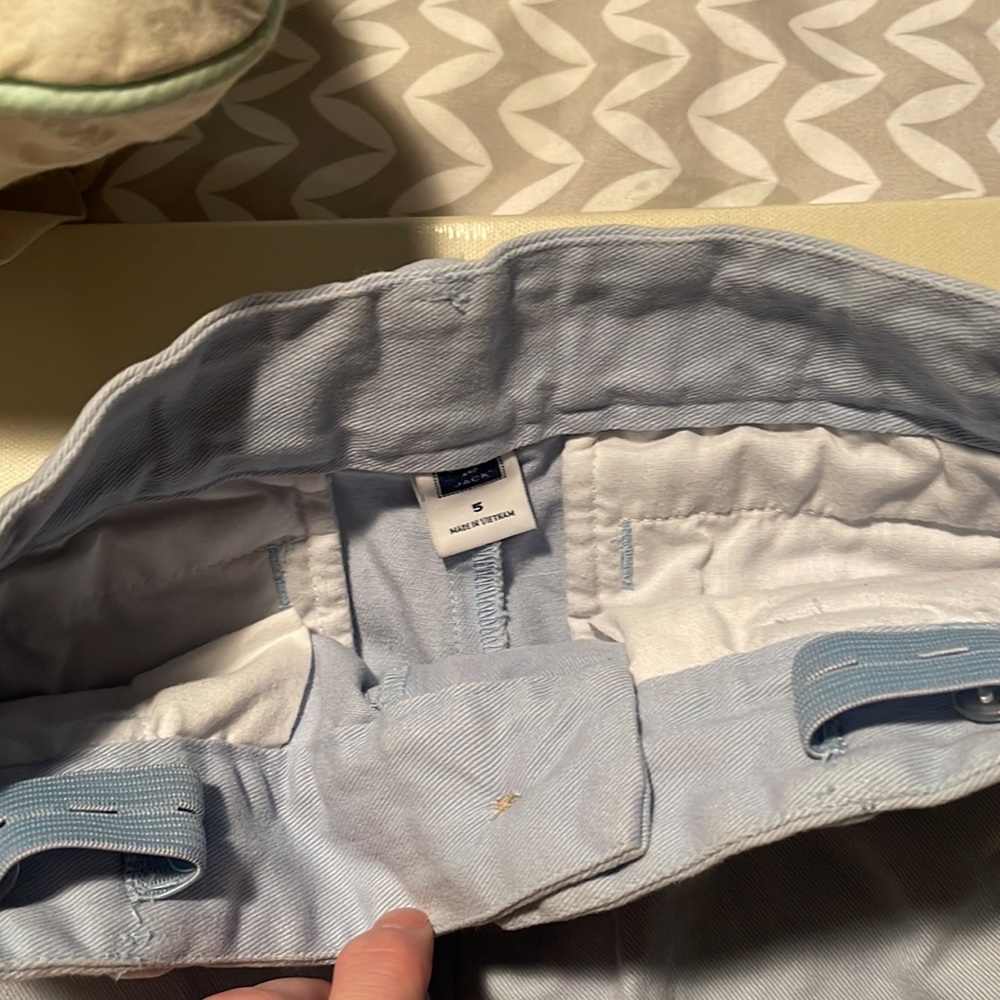 Janie and jack 5t button down shirt and coordinating slacks. Like new - Picture 4 of 7